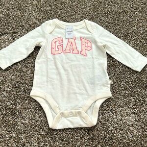 Long sleeved Gap onesie